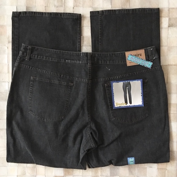 DESIRE By 10 W Apparel Bootcut Grey Wash Jeans 24W - Picture 2 of 6